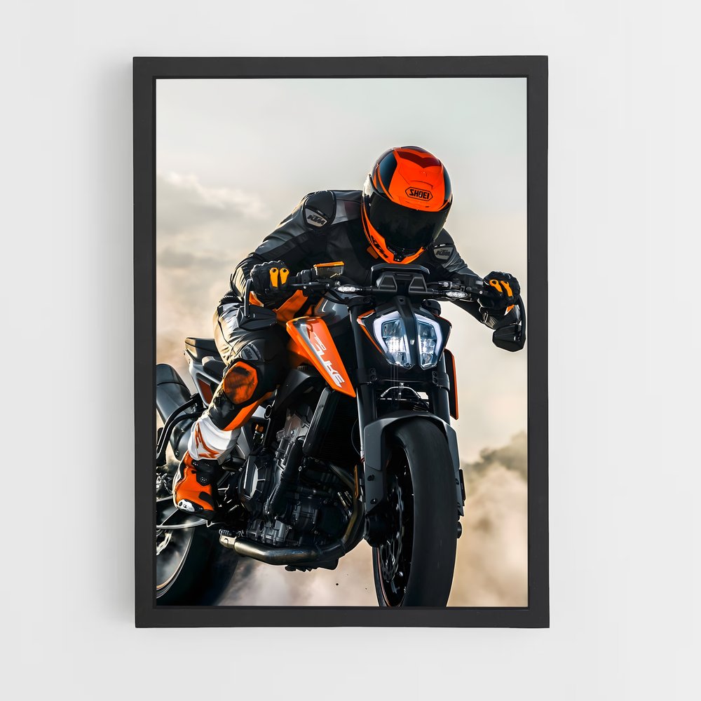 Poster Éminent Duke 790 – affiche KTM Moto (vue 2)